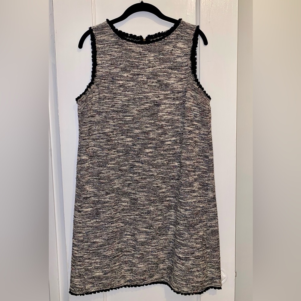 LOFT Grey Woven Dress